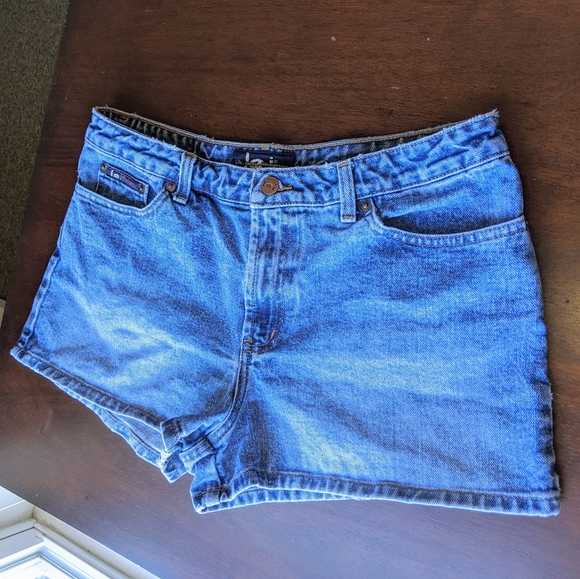 lei denim shorts